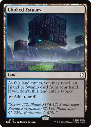 Choked Estuary (Surge Foil) (TRC-517) - Commander: Star Trek Foil | Grognard Games