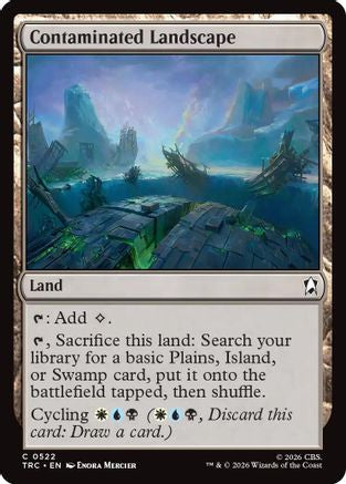 Contaminated Landscape (Surge Foil) (TRC-522) - Commander: Star Trek Foil | Grognard Games