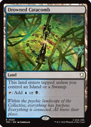 Drowned Catacomb (Surge Foil) (TRC-525) - Commander: Star Trek Foil | Grognard Games