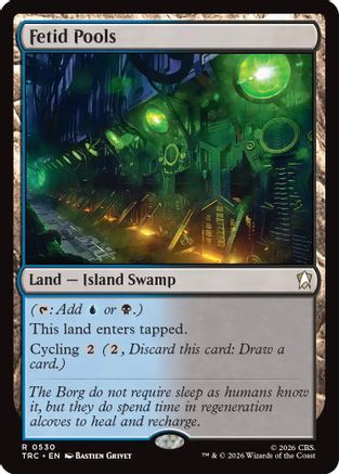 Fetid Pools (Surge Foil) (TRC-530) - Commander: Star Trek Foil | Grognard Games