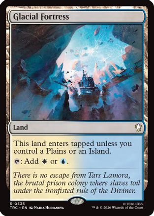Glacial Fortress (Surge Foil) (TRC-535) - Commander: Star Trek Foil | Grognard Games