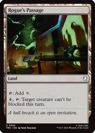 Rogue's Passage (Surge Foil) (TRC-552) - Commander: Star Trek Foil | Grognard Games