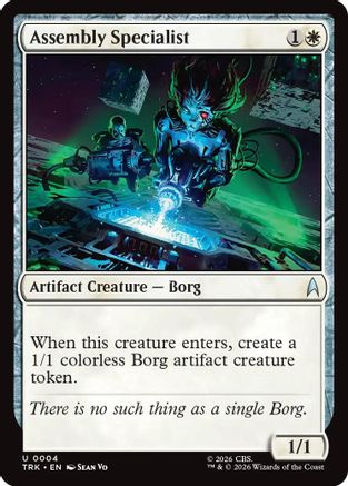 Assembly Specialist (TRK-004) - Star Trek Foil | Grognard Games