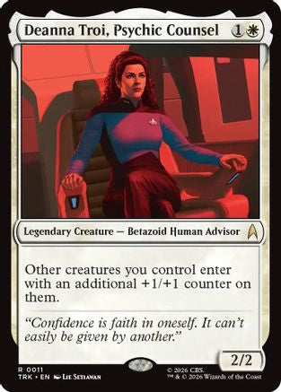Deanna Troi, Psychic Counsel (TRK-011) - Star Trek | Grognard Games