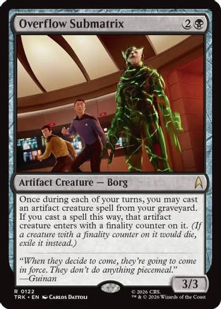 Overflow Submatrix (TRK-122) - Star Trek | Grognard Games