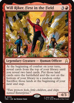 Will Riker, First in the Field (TRK-179) - Star Trek | Grognard Games