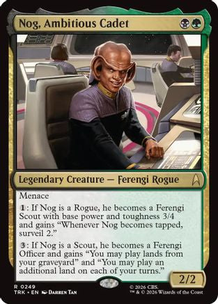 Nog, Ambitious Cadet (TRK-249) - Star Trek | Grognard Games