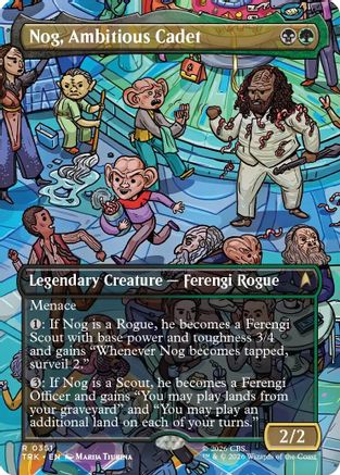 Nog, Ambitious Cadet (Borderless) (TRK-351) - Star Trek | Grognard Games