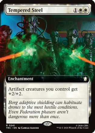 Tempered Steel (Extended Art) (TRC-241) - Commander: Star Trek | Grognard Games