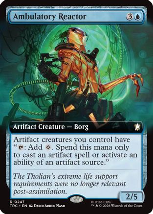 Ambulatory Reactor (Extended Art) (TRC-247) - Commander: Star Trek | Grognard Games