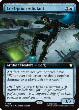Co-Option Adjutant (Extended Art) (TRC-251) - Commander: Star Trek | Grognard Games