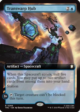 Transwarp Hub (Extended Art) (TRC-266) - Commander: Star Trek | Grognard Games