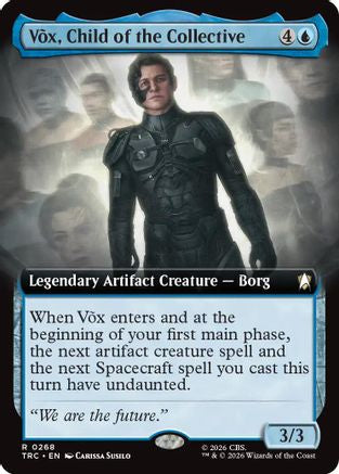 Vox, Child of the Collective (Extended Art) (TRC-268) - Commander: Star Trek | Grognard Games