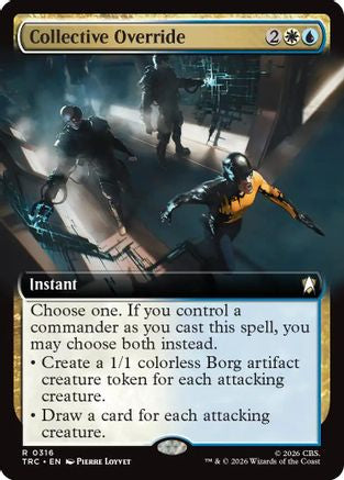 Collective Override (Extended Art) (TRC-316) - Commander: Star Trek | Grognard Games