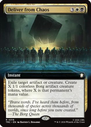 Deliver from Chaos (Extended Art) (TRC-318) - Commander: Star Trek | Grognard Games
