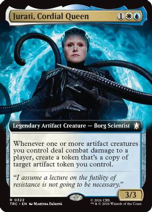 Jurati, Cordial Queen (Extended Art) (TRC-322) - Commander: Star Trek | Grognard Games