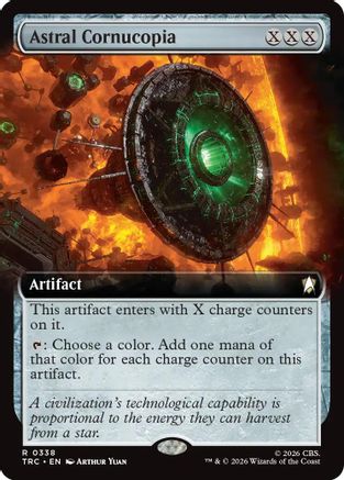 Astral Cornucopia (Extended Art) (TRC-338) - Commander: Star Trek | Grognard Games