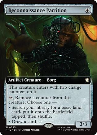 Reconnaissance Partition (Extended Art) (TRC-353) - Commander: Star Trek | Grognard Games