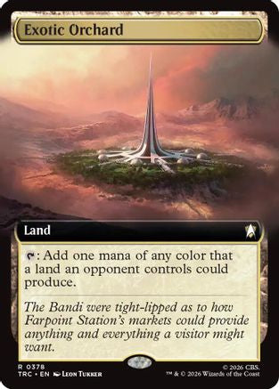Exotic Orchard (Extended Art) (TRC-378) - Commander: Star Trek | Grognard Games