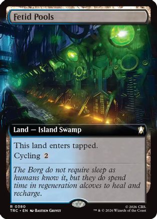 Fetid Pools (Extended Art) (TRC-380) - Commander: Star Trek | Grognard Games