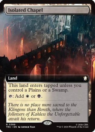 Isolated Chapel (Extended Art) (TRC-389) - Commander: Star Trek | Grognard Games