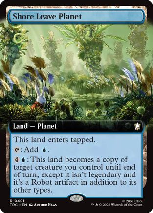 Shore Leave Planet (Extended Art) (TRC-401) - Commander: Star Trek | Grognard Games