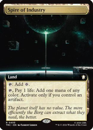 Spire of Industry (Extended Art) (TRC-405) - Commander: Star Trek | Grognard Games