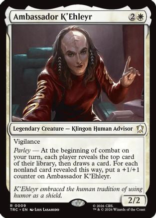 Ambassador K'Ehleyr (TRC-009) - Commander: Star Trek | Grognard Games