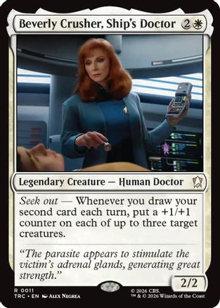 Beverly Crusher, Ship's Doctor (TRC-011) - Commander: Star Trek | Grognard Games