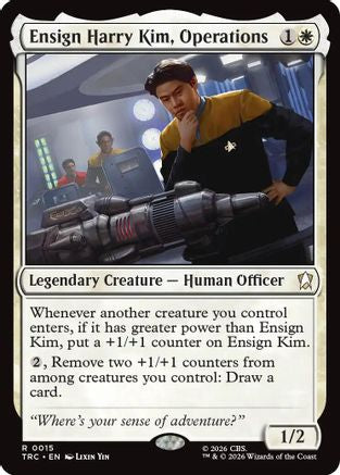 Ensign Harry Kim, Operations (TRC-015) - Commander: Star Trek | Grognard Games