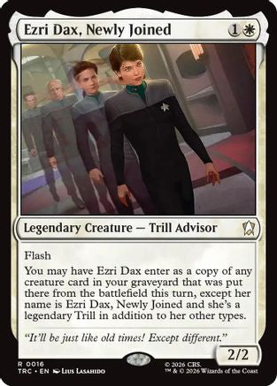 Ezri Dax, Newly Joined (Surge Foil) (TRC-016) - Commander: Star Trek Foil | Grognard Games