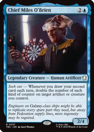 Chief Miles O'Brien (TRC-037) - Commander: Star Trek | Grognard Games