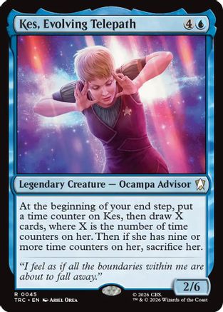 Kes, Evolving Telepath (TRC-045) - Commander: Star Trek | Grognard Games