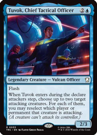 Tuvok, Chief Tactical Officer (TRC-053) - Commander: Star Trek | Grognard Games