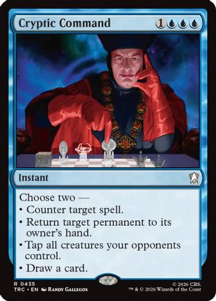 Cryptic Command (Surge Foil) (TRC-435) - Commander: Star Trek Foil | Grognard Games