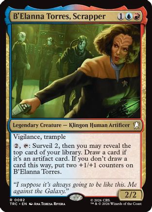 B'Elanna Torres, Scrapper (TRC-082) - Commander: Star Trek | Grognard Games