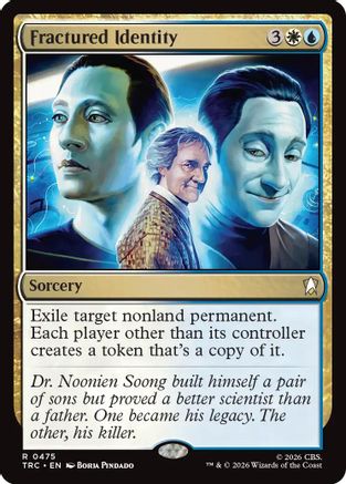 Fractured Identity (Surge Foil) (TRC-475) - Commander: Star Trek Foil | Grognard Games