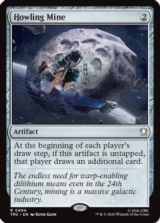 Howling Mine (Surge Foil) (TRC-494) - Commander: Star Trek Foil | Grognard Games
