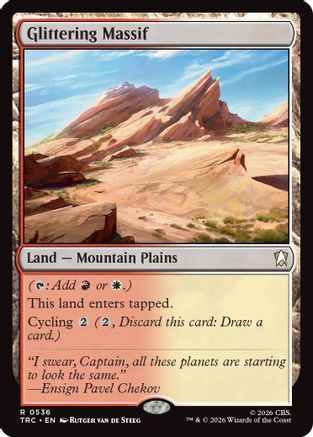 Glittering Massif (TRC-536) - Commander: Star Trek | Grognard Games