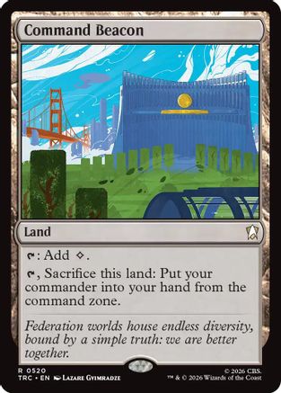 Command Beacon (Surge Foil) (TRC-520) - Commander: Star Trek Foil | Grognard Games