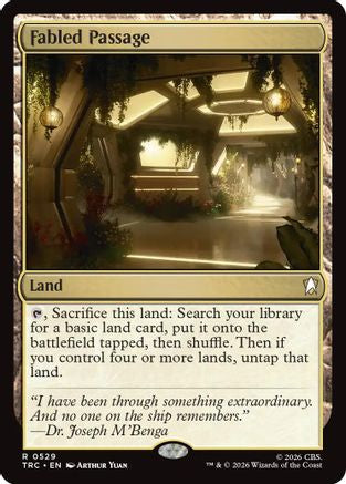 Fabled Passage (Surge Foil) (TRC-529) - Commander: Star Trek Foil | Grognard Games