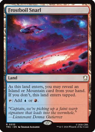 Frostboil Snarl (Surge Foil) (TRC-533) - Commander: Star Trek Foil | Grognard Games