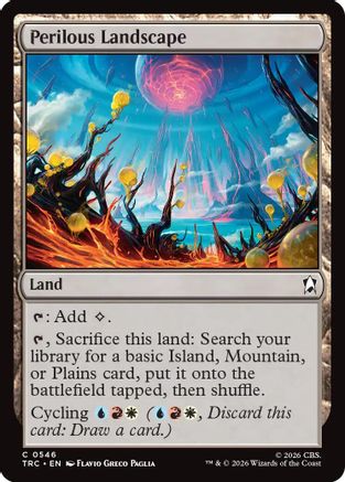 Perilous Landscape (Surge Foil) (TRC-546) - Commander: Star Trek Foil | Grognard Games