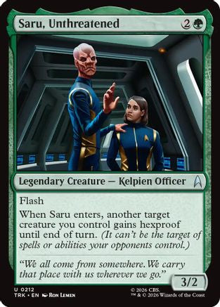 Saru, Unthreatened (TRK-212) - Star Trek | Grognard Games