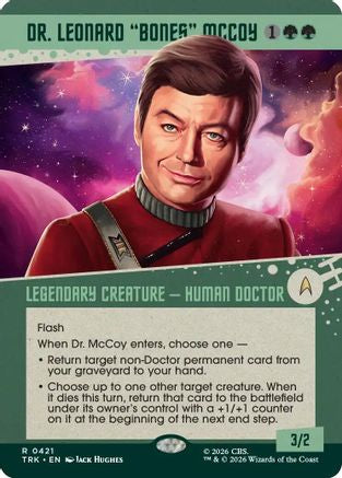 Dr. Leonard "Bones" McCoy (Showcase) (TRK-421) - Star Trek | Grognard Games