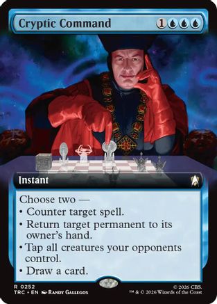 Cryptic Command (Extended Art) (TRC-252) - Commander: Star Trek | Grognard Games