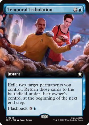 Temporal Tribulation (Extended Art) (TRC-265) - Commander: Star Trek | Grognard Games