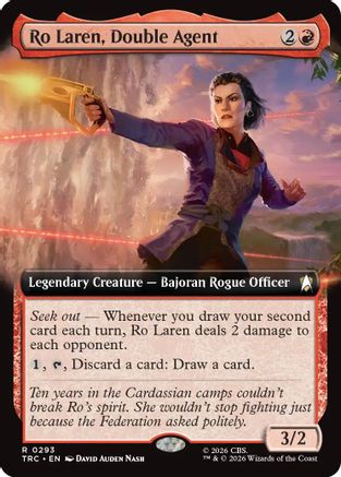 Ro Laren, Double Agent (Extended Art) (TRC-293) - Commander: Star Trek | Grognard Games