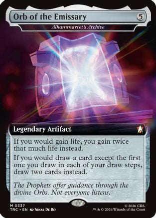 Orb of the Emissary - Alhammarret's Archive (Extended Art) (TRC-337) - Commander: Star Trek | Grognard Games