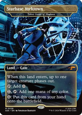 Starbase Yorktown - Talon Gates of Madara (Borderless) (SDS-028) - Star Trek: Stardates | Grognard Games